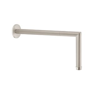 VitrA Origin Wandarm A4263134 Ausladung 335mm, für Duschkopf, 90Grad Winkel, Nickel gebürstet