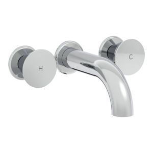 VitrA Liquid pre-assembled set A42690 concealed two-handle basin mixer tap, short, chrome