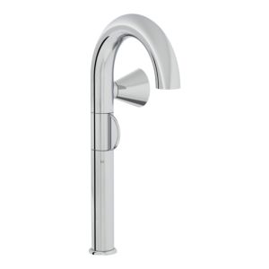 VitrA Liquid single-lever basin mixer A42791, projection 175mm, single-hole installation, without waste fitting, handle on the right, chrome