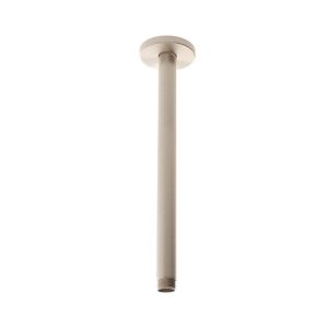 VitrA Origin Deckenarm A4565034 d= 66x300mm, Deckenmontage, für Duschkopf, Nickel gebürstet