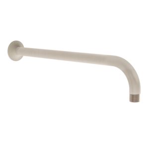 VitrA Origin Wandarm A4565234 Ausladung 346mm, für Duschkopf, 90Grad Bogen, Nickel gebürstet