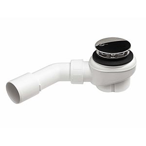 Bonde/trop-plein VitrA V-Stone G126582 pour trou d&#39;évacuation de 52 mm de diamètre, chromée