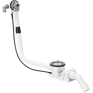 Raccord de vidange/trop-plein VitrA G491383, unité fonctionnelle avec entrée de baignoire