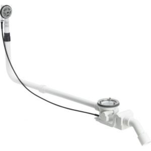 VitrA Ab-/Überlaufgarnitur G574956 Funktionseinheit, Kunststoff, weiß Ø 90 mm