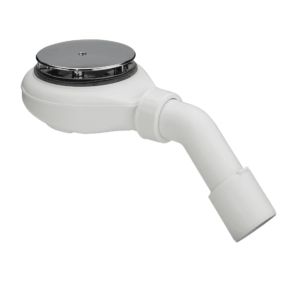 Bonde de douche VitrA Tempoplex G634100 Ø 9 cm, sortie horizontale, pour receveurs de douche