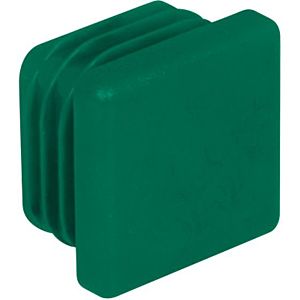 Walraven RapidRail rail end plug 6566002 30x30mm, for WM2, green, polyethylene