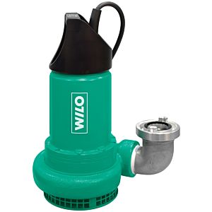 Motopompe submersible pour eaux usées Wilo 6019448 KS 14 E, 230 V, 0,75 kW
