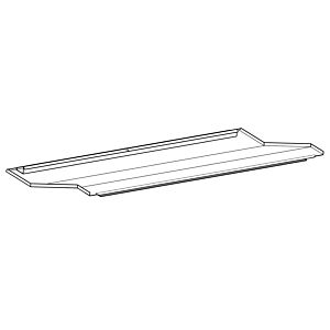 Extension supérieure en tôle Wolf 2483844 pour kits de montage à plusieurs rangées