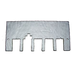 Plaque de brûleur d&#39;isolation thermique Wolf 1614035 pour NG-3E-35