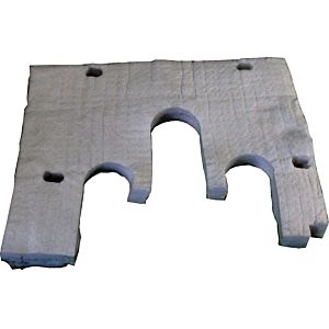 Plaque de brûleur d&#39;isolation thermique Wolf 161406299 pour NG-4E-23
