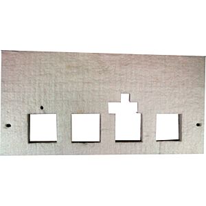 Wolf Wärmedämmung Brennerplatte 1615029 für NG-2-29