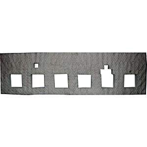 Plaque de brûleur d&#39;isolation thermique Wolf 1616072 pour NG-30E-72