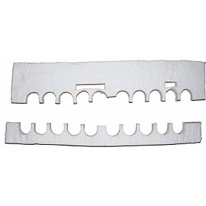 Plaque de brûleur à isolation thermique Wolf 8752854 pour NG-31E-90 version 99