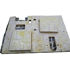 Porte en fonte de laine de roche à isolation thermique Wolf 1668205 pour MK-2