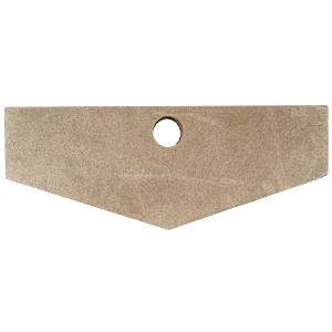 Porte de chaudière en pierre isolante Wolf 1668526 pour MK350-530 partie 3