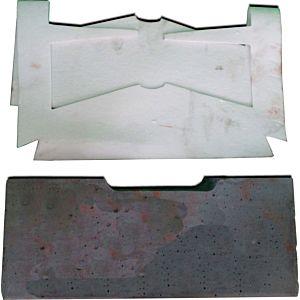 Wolf combustion chamber stone deck right 1668619 for BVG-Lambda 15-40