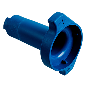 Wolf poignée thermique retour bleu 1730128 pour groupes de tuyauterie