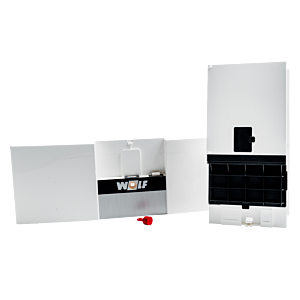 Wolf panel front bottom complete 1731121 for BWL-1S(B) from 08/2014