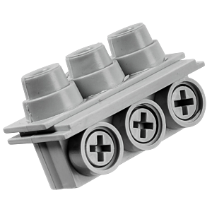 Wolf cable strain relief 1731645 3-way with sealing grommets