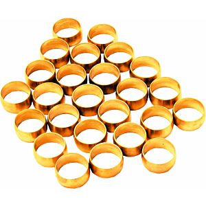 Wolf clamping rings for connecting pipes 2011058 25 pieces, D18