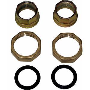 Wolf transition screw connection 2&quot; flat seal 2070217 Rp 1 1/4&quot;