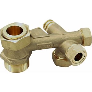 Bloc distributeur Wolf retour 1 1/4&quot; 2070353 pour CGB-35/50