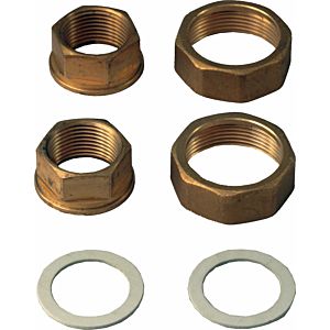 Wolf transition fitting 1 1/2&quot; 2070753 brass, for hydraulic group