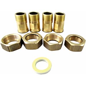 Kit de raccordement Wolf raccords 2071984 raccordement vissé (Ms AG) R 1 à 120 kW, pour échangeurs à plaques