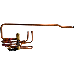 Wolf Verrohrung mit 4-Wege-U-Ventil 2072274 für BWL-1S-10-16kW/400V