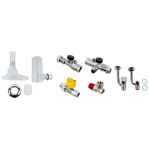 Wolf connection set 2072345 for gas combination heater