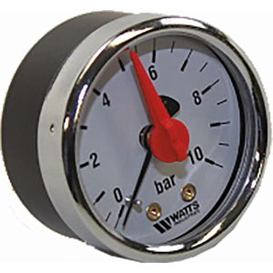 Wolf pressure gauge 10bar DN50 AG 3/8&quot; 2073137 with sealing ring