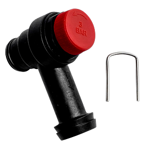 Wolf safety valve 3 bar plastic 2074615