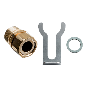 Raccord de gaz Wolf 207496999 avec écrou-raccord 3/4&quot;, pour CGB-2-38/55