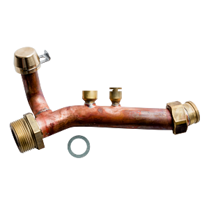 Fond de flux de tuyauterie Wolf 207510999 pour CGB-2-38/55