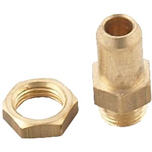 Raccord de test Wolf R 1/8 avec écrou d&#39;échappement 242504699 pour MGK