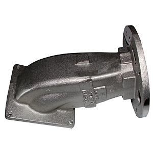 Bloc moulé à bride de brûleur Wolf 2482843 pour MGK