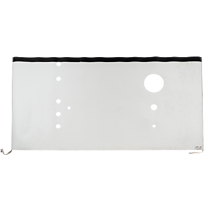 Couvercle de boîtier Wolf blanc 2482968 pour SE-2-150 à partir de 0324H02400