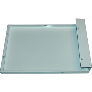 Wolf side panel rear/right/bottom 2484300 white, for MK-2-670