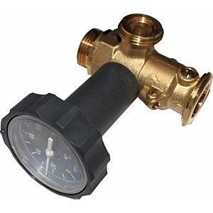 Wolf shut-off ball valve long 2485033 with shut-off valve