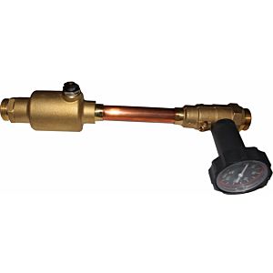 Wolf shut-off ball valve long 2485034 with vent