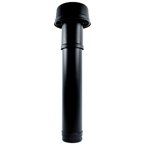 Wolf CWL Excellent roof duct 2575803 DN 180, 1159mm, thermally insulated, black