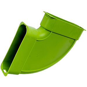 Wolf CWL Excellent Bogen 90 degrees, for flat duct, 50 x 140, horizontal