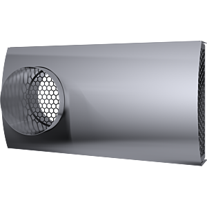 Wolf Cwl Doppelgitter 2577960 DN 160, Edelstahl, für Außen-/Fortluft