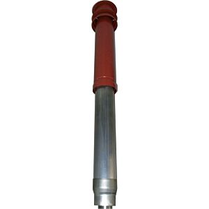 Wolf conduit de toit vertical 2600029 DN63/96, rouge-brun