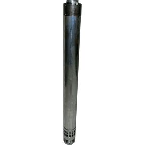 Tuyau d&#39;air/d&#39;échappement Wolf DN63/96 L:1041mm 2600035 avec protection contre le vent