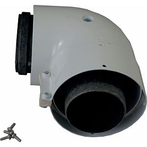 Wolf exhaust bend DN63/96 concentric 2600132 90 degrees, for condensing boiler