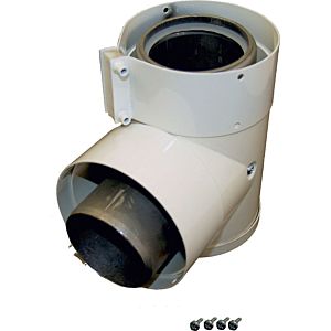 Wolf T-Stück DN63/96 90Gr 2600144 mit Revisionsöffnung