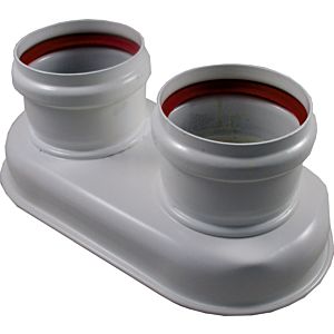 Distributeur Wolf DN80/80 excentrique 2600160 pour valeur de condensation