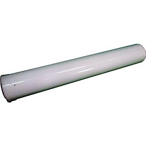 Wolf air/exhaust pipe DN100/150 L:1000 2651105 white