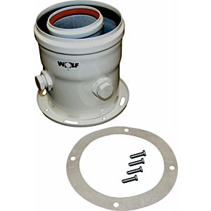 Wolf device connection with measuring opening 2651236 for LAF